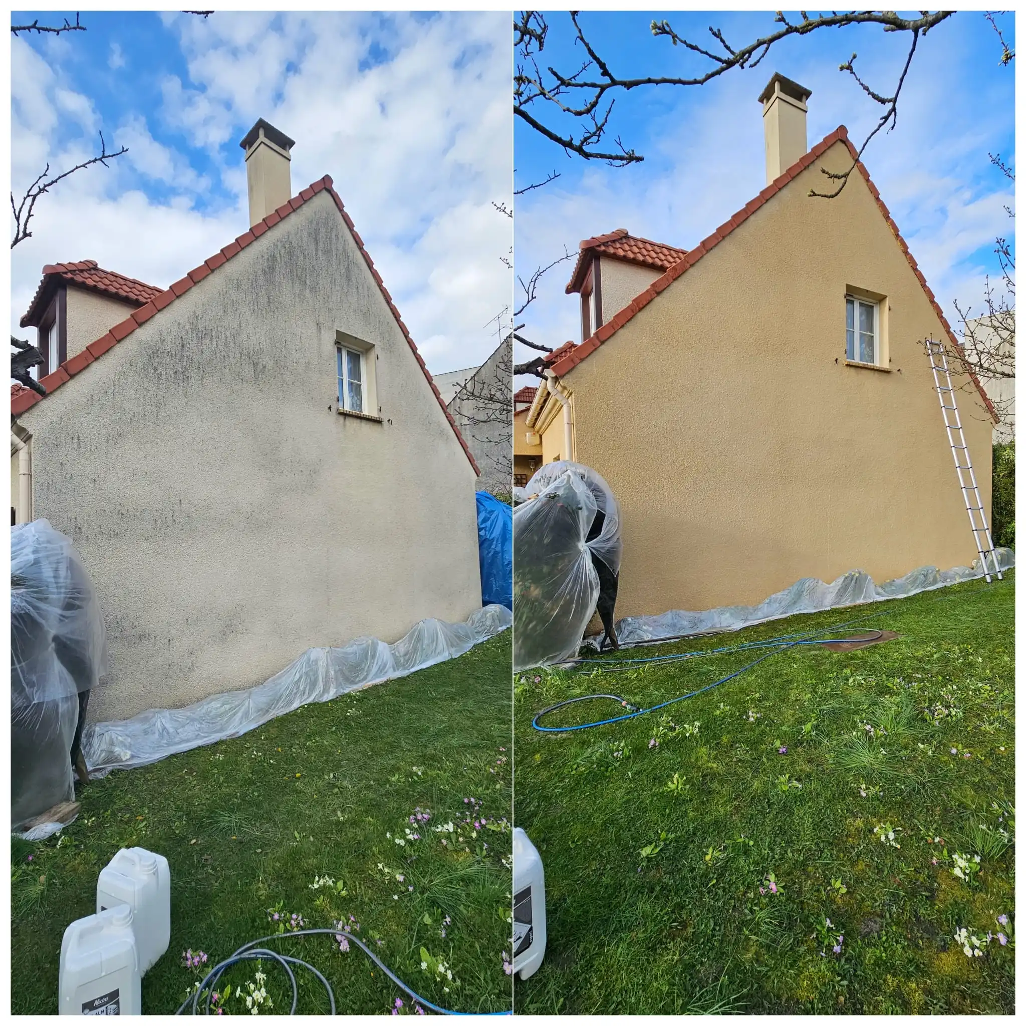 netooyage-facade-Le-Chesnay-78150-drone2toits